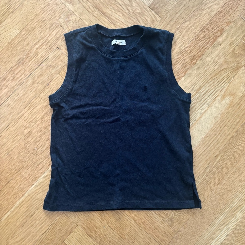 Madewell black tank top